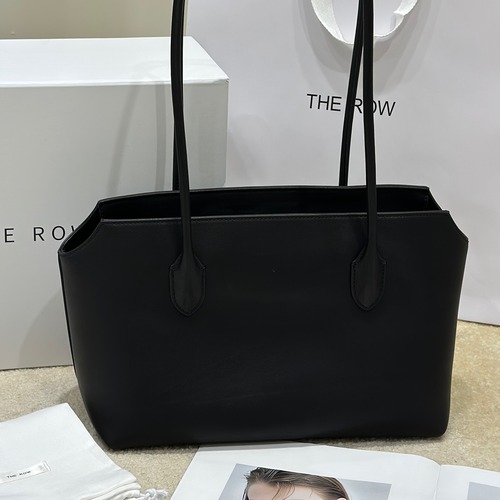 The Row Terrasse Leather Tote Bag 더로우 테라스 가죽 토트백 블랙 30CM