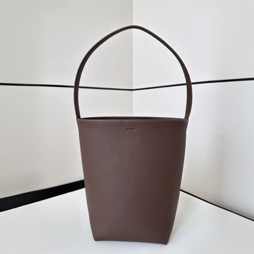 The Row Park Bucket Bag 더 로우 파크 버킷백 그레인 레더 토트백 버건디 22cm
