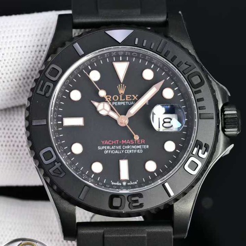 ROLEX BLAKEN Modified Yacht-Master 40mm Cal.3235 롤렉스 요트마스터 블레이큰 커스텀  블랙골드다이얼  40mm