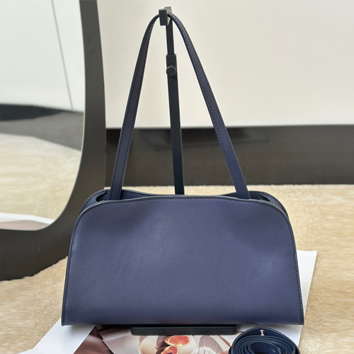 The Row Peggy Clutch Bag 페기 클러치백 그레소가죽 네이비 28cm