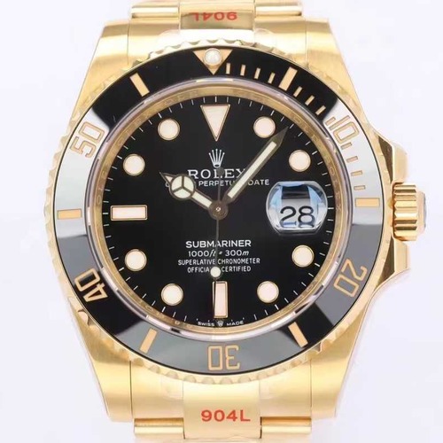 Rolex Submariner Date 41 Yellow Gold Black Dial 롤렉스 서브마리너 데이트 옐로우 골드 블랙 다이얼 41mm