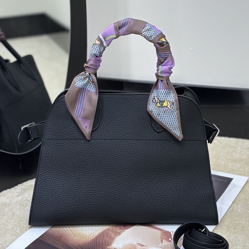 The Row Margaux Top Handle Bag 마고 토트백 스페인산 CBN 송아지가죽 아이보리 38cm