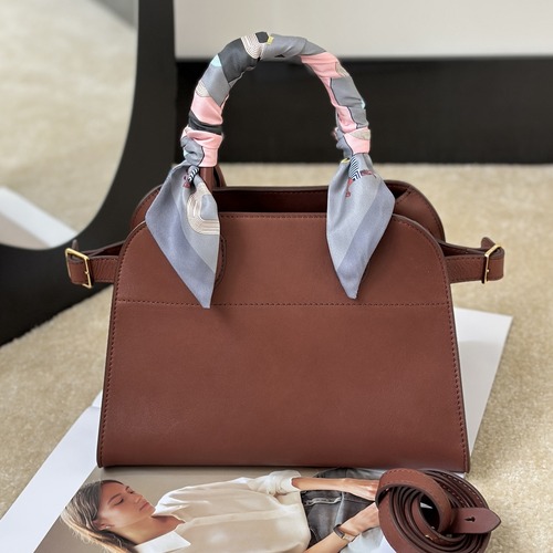 THE ROW Margaux 10 Leather Top Handle Bag 더 로우 마고 10 가죽 토트백 25cm