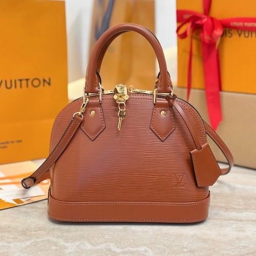 Louis Vuitton Alma BB Epi Leather 루이비통 에피 레더 알마 BB Monogram Rouge M25562 23.5cm