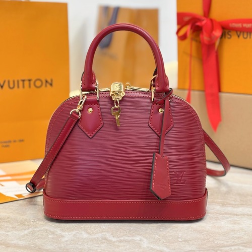 Louis Vuitton Alma BB Epi Leather 루이비통 에피 레더 알마 BB Monogram Rouge M25562 버건디 23.5cm