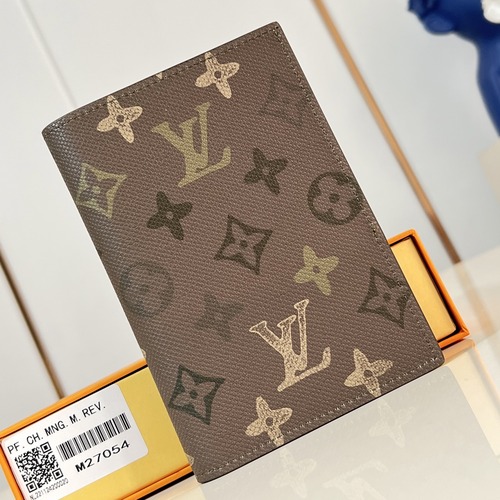 Louis Vuitton Passport Cover Monogram Canvas M27054 루이비통 패스포트 커버 모노그램 캔버스 여권지갑 10cm