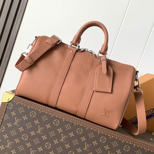 Louis Vuitton Keepall Bandoulière 35 루이비통 키폴 반둘리에 35 에어로그램 레더 더플백 M25980 34cm