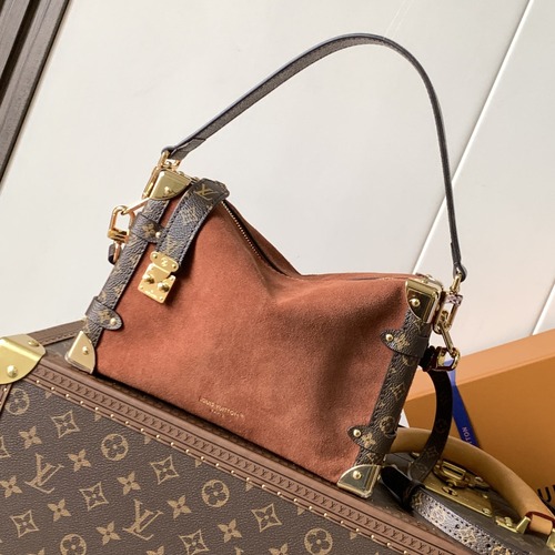 Louis Vuitton Side Trunk MM 루이비통 사이드 트렁크 MM 모노그램 사가 레더 23.5cm