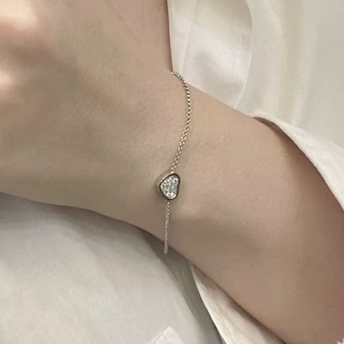 Chopard Happy Hearts Mini Heart Bracelet White/Red 쇼파드 해피 하츠 미니 하트 브레이슬릿 화이트/레드