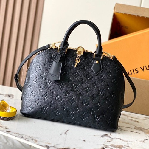 Louis Vuitton Alma PM Monogram 루이비통 알마 PM 모노그램 앙프렝뜨 M26489 블랙 30.5cm