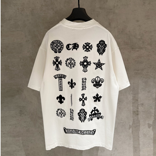 Chrome Hearts Logo Pocket Embroidered T-Shirt 크롬하츠 로고 포켓 자수 반팔 티셔츠