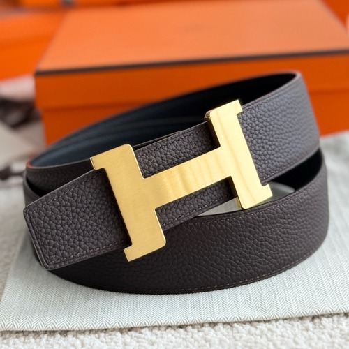 Hermès Constance Belt Buckle & Reversible Leather Strap 에르메스 콩스탕스 버클 & 리버서블 레더 스트랩 벨트 버건디 금장 3.8cm