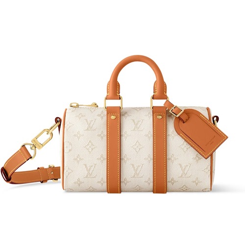 Louis Vuitton Keepall Bandoulière  M15076 루이 비통 키폴 반둘리에 25 모노그램 헤리티지 코티드 캔버스 핸드백 25cm
