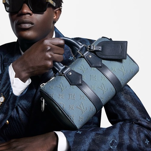 Louis Vuitton Keepall Bandoulière M15076 / M14681 루이 비통 키폴 반둘리에 25 모노그램 헤리티지 코티드 캔버스 핸드백 25cm