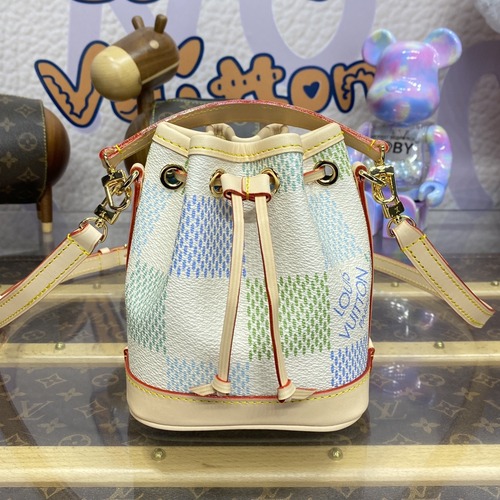 Louis Vuitton Nano Noé “Damierlicious” N40640 루이비통 나노 노에 다미에리셔스 버킷백 13cm
