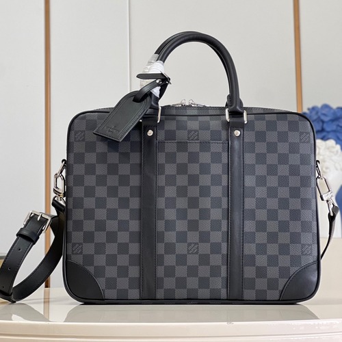 Louis Vuitton Voyage Small Messenger 루이비통 보야주 스몰 메신저 다미에 그라파이트 캔버스 N40445 36.5cm