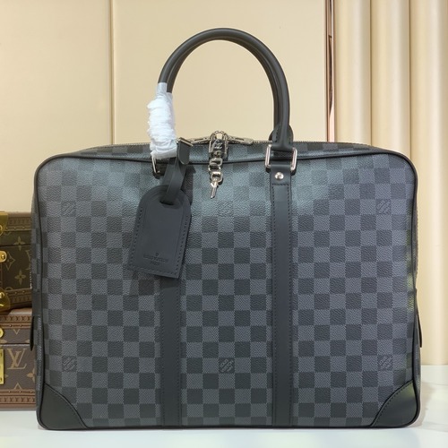 Louis Vuitton Porte-Documents Voyage Monogram Macassar Canvas 루이비통 포르트 도큐먼트 보야주 모노그램 마카사르 캔버스 N41125 41cm