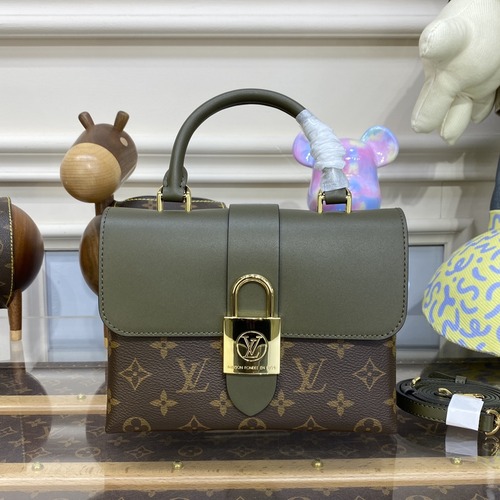 Louis Vuitton Locky BB M44080 루이비통 로키 BB 모노그램 캔버스 플랩 락 크로스백 20cm