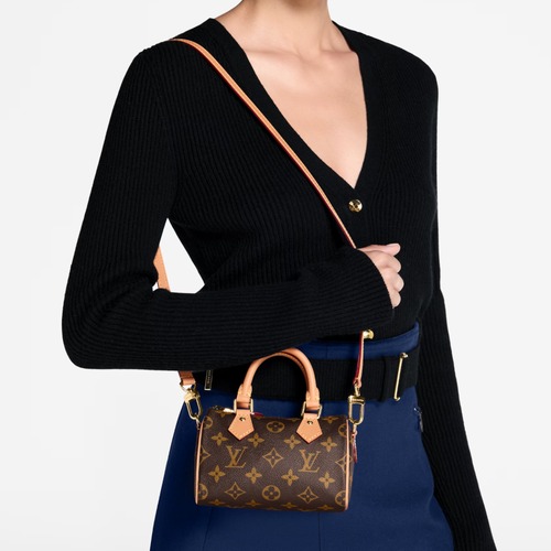 Louis Vuitton Nano Speedy 모노그램 미니 토트백 나노 스피디 M81085 16cm