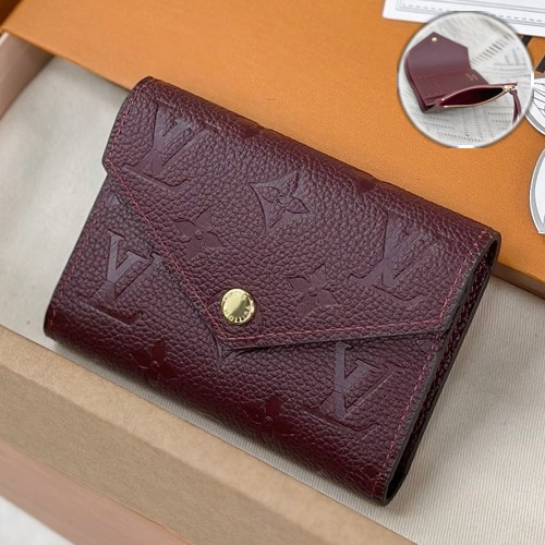 Louis Vuitton Victorine Wallet Monogram Empreinte Leather 루이비통 빅토린 지갑 M64060 모노그램 앙프렝뜨 가죽 12cm