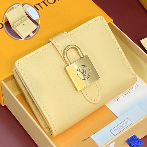Louis Vuitton Portefeuille Locky 루이비통 포르트포유 로키 컴팩트 월렛 M12408 옐로우 11cm