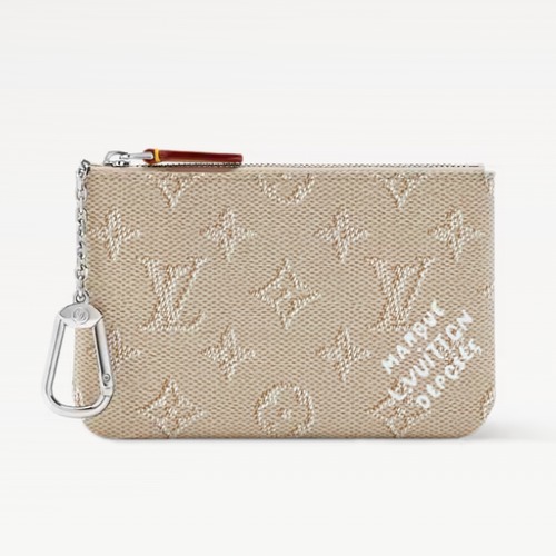 Louis Vuitton Key Pouch Monogram Heritage 루이비통 키 파우치 모노그램 헤리티지 M27111 베이지 15cm