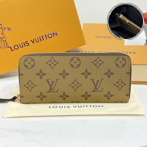 Louis Vuitton Clémence Wallet 루이비통 클레망스 월렛 모노그램 M61298 블랙 20cm