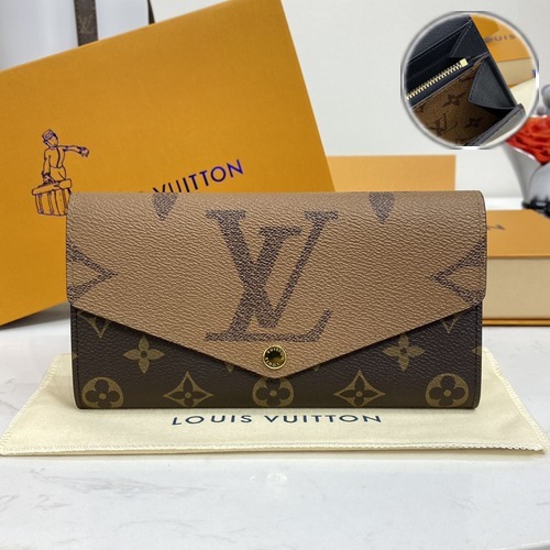 Louis Vuitton Sarah Wallet Monogram Reverse Giant 루이비통 사라 월렛 모노그램 리버스 자이언트 M80726 19cm