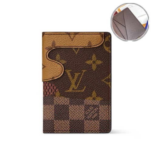 Louis Vuitton Pocket Wallet Monogram M26010 루이비통 포켓 월릿 모노그램 랜드스케이프 코티드 캔버스 11cm