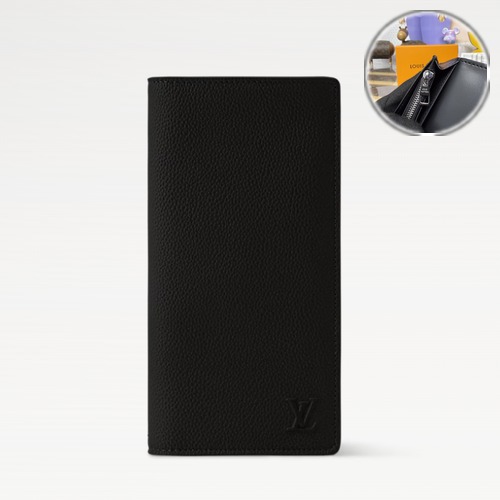 Louis Vuitton Brazza Wallet Aerogram Grained M25942 루이비통 브라짜 월릿 에어로그램 그레인드 레더 19cm