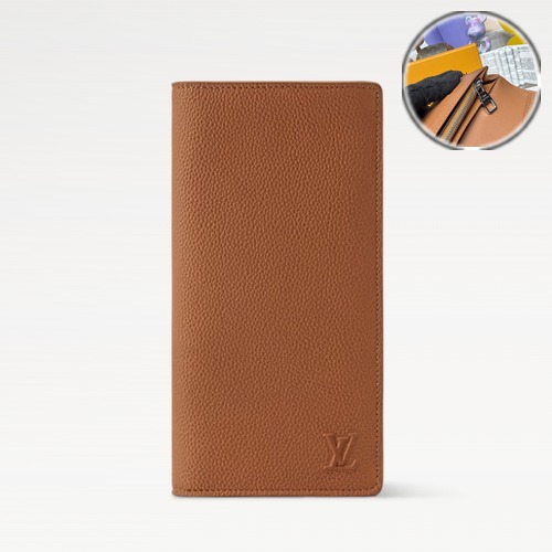 Louis Vuitton Brazza Wallet Aerogram Grained M25978 루이비통 브라짜 월릿 에어로그램 그레인드 레더 19cm