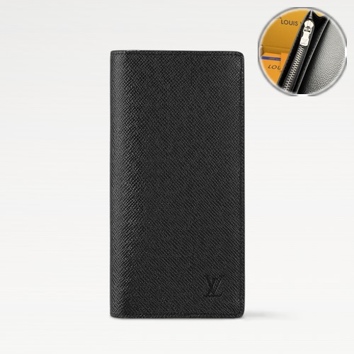 Louis Vuitton Brazza Wallet Taiga Leather M30501 루이비통 브라짜 월릿 타이가 레더 19cm