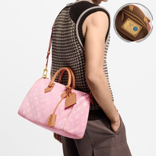 Louis Vuitton Speedy P9 Bandoulière M13914 루이비통 스피디 P9 반둘리에 25 모노그램 카프스킨 25cm