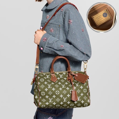 Louis Vuitton Speedy Bandoulière M15241 루이비통 스피디 P9 반둘리에 노그램 레더 토트백 30cm
