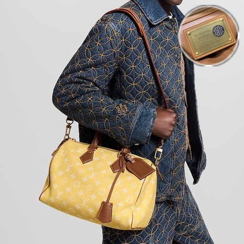 Louis Vuitton Speedy Bandoulière M15242 루이비통 스피디 P9 반둘리에 노그램 레더 토트백 30cm