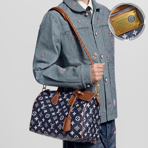 Louis Vuitton Speedy Bandoulière M15282 루이비통 스피디 P9 반둘리에 노그램 레더 토트백 30cm