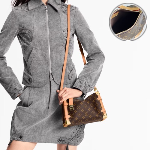 Louis Vuitton Monogram Trunk Chain Bag M46358 루이비통 모노그램 트렁크 체인백 21cm