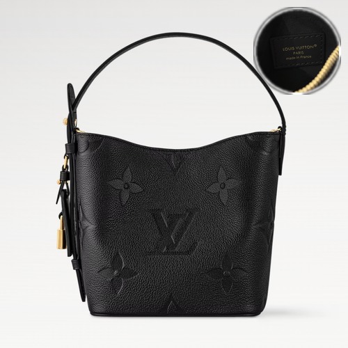 Louis Vuitton All In BB Monogram M13480 루이비통 올 인 BB 모노그램 앙프렝뜨 레더 버킷백 18cm