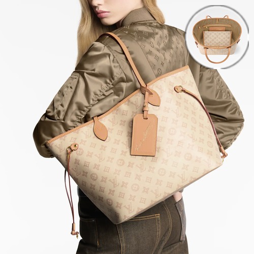 Louis Vuitton Neverfull MM M27521 루이비통 네버풀 MM 모노그램 블라썸 M27521 코팅 캔버스 31cm