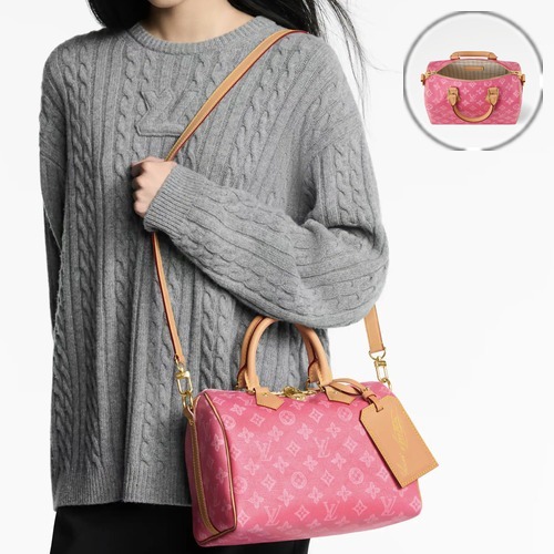 Louis Vuitton Speedy Bandoulière M27528 루이비통 스피디 반둘리에 25 모노그램 오리진 M27528 코팅 캔버스 25cm
