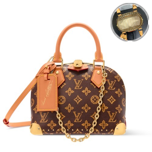 Louis Vuitton Alma Trunk BB 루이비통 알마 트렁크 BB 모노그램 오리진 M28105 코팅 캔버스 22cm