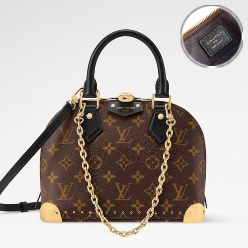 Louis Vuitton Monogram Top Handle Bag M26084 루이비통 모노그램 탑핸들 백 코티드 캔버스 22cm