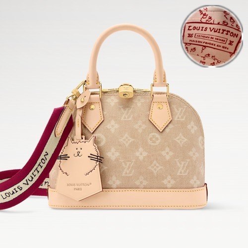 Louis Vuitton Alma BB M25728 루이비통 알마 BB 라이트 베이지 모노그램 코팅 캔버스 23.5cm