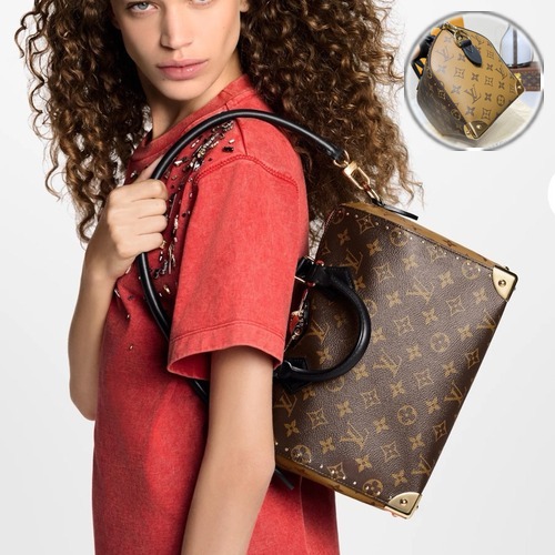 Louis Vuitton Speedy Trunk 25 M26181 루이비통 스피디 트렁크 25 모노그램 코팅 캔버스 27cm