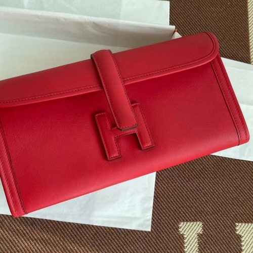 HERMÈS Jige 29 Swift Leather Clutch 에르메스 지게 29 스위프트 레더 클러치 29cm