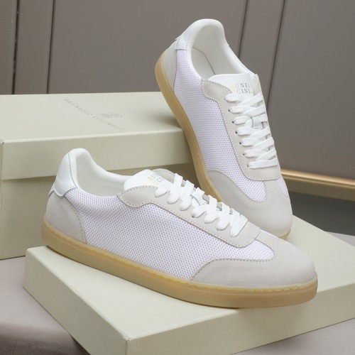 Brunello Cucinelli 브루넬로 쿠치넬리 남성 스니커즈 화이트