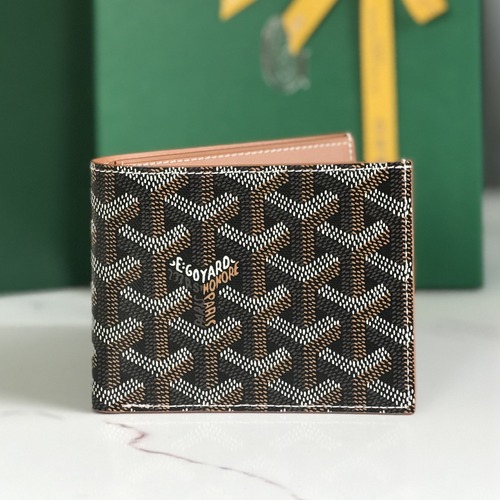 Goyard Saint-Sulpice Billfold Wallet 고야드 생쉴피스 반지갑 브라운 11cm