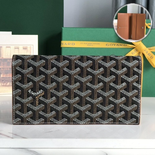Goyard Richelieu Long Wallet 고야드 리슐리외 장지갑 브라운 19cm