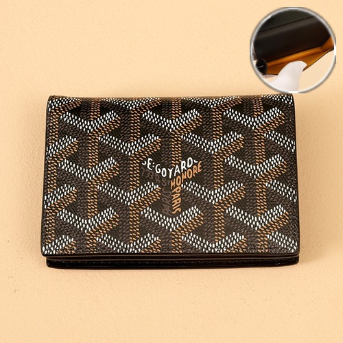 Goyard Malherbes Business Card Holder 고야드 말레르브 명함 카드홀더 커피브라운 10.2cm