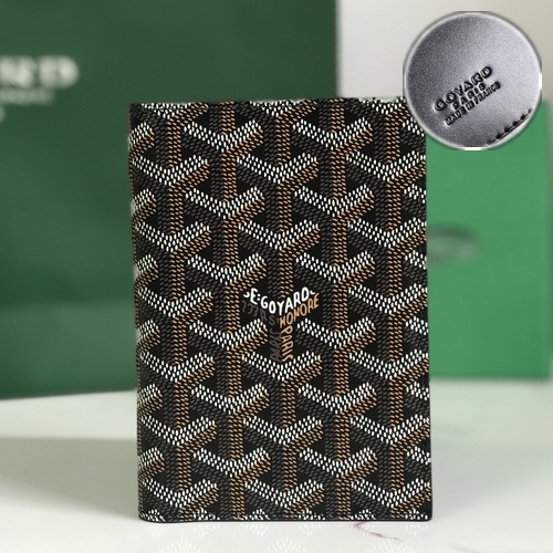 Goyard Grenelle Passport Holder Wallet 고야드 그르넬 여권지갑 블랙 14.2cm